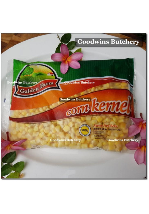 GoldenFarm frozen SWEET CORN KERNEL Golden Farm 500g